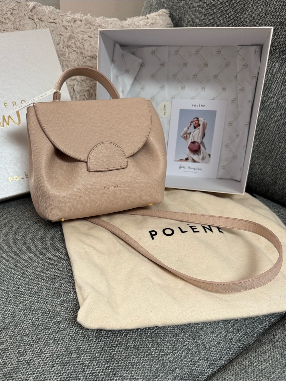Polene Numero Un nano textured nude NWT